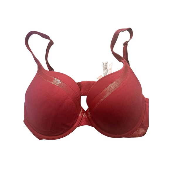 34D body by Victoria Perfect Shape Bra VS Maroon - Picture 1 of 5